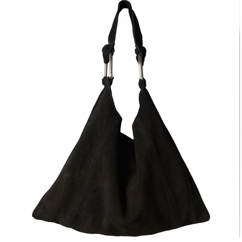 NWOT Bobbi Slouch Suede Tote Free People - Picture 3 of 5